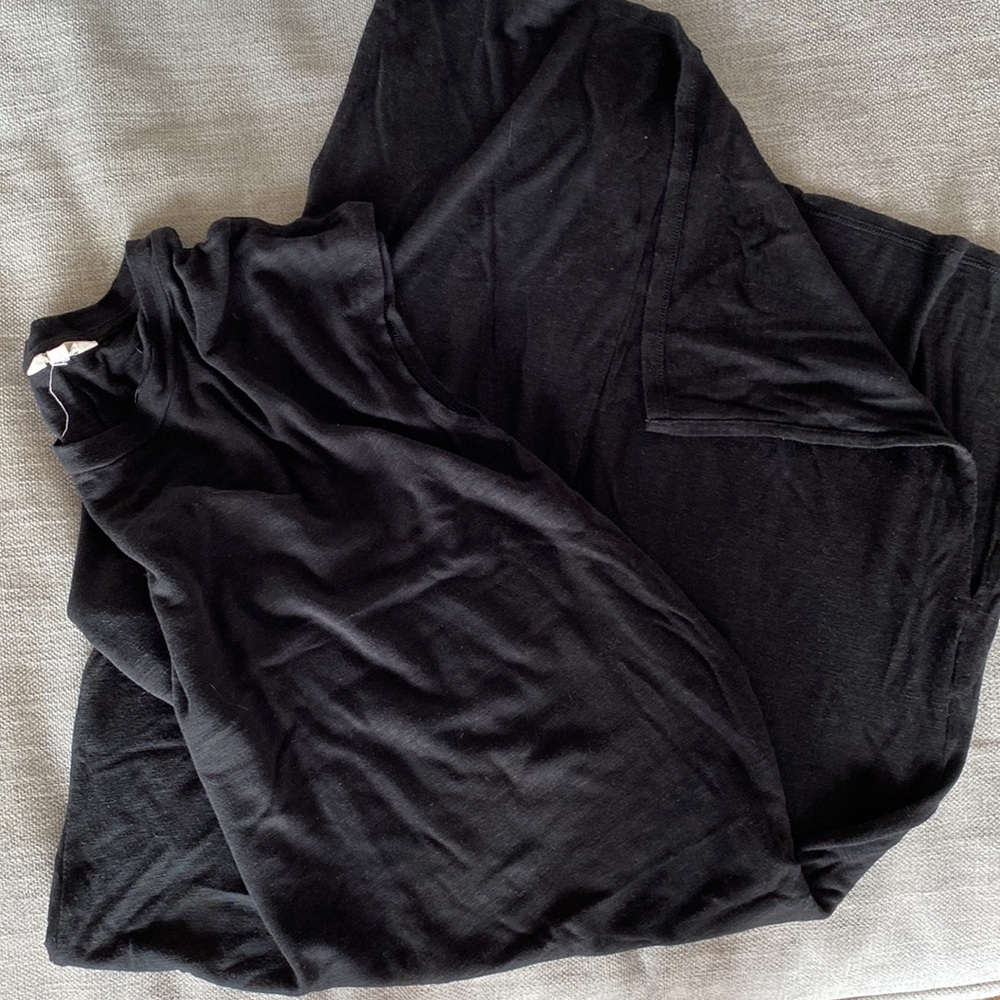 Madewell Maxi Dress- Blck Vintage Cotton, M